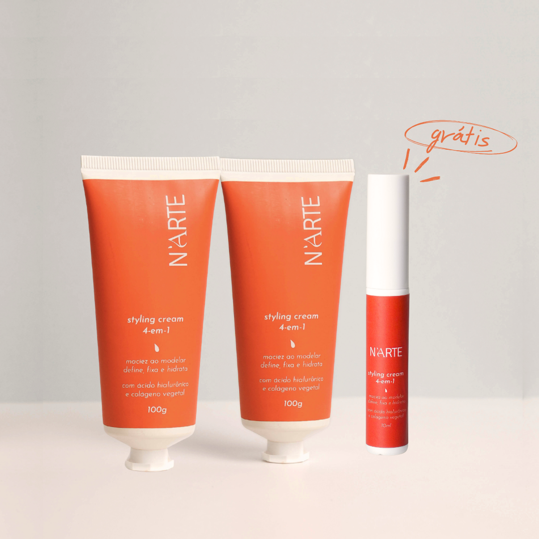 Kit 2 Styling Creams & Ganhe Styling To-go