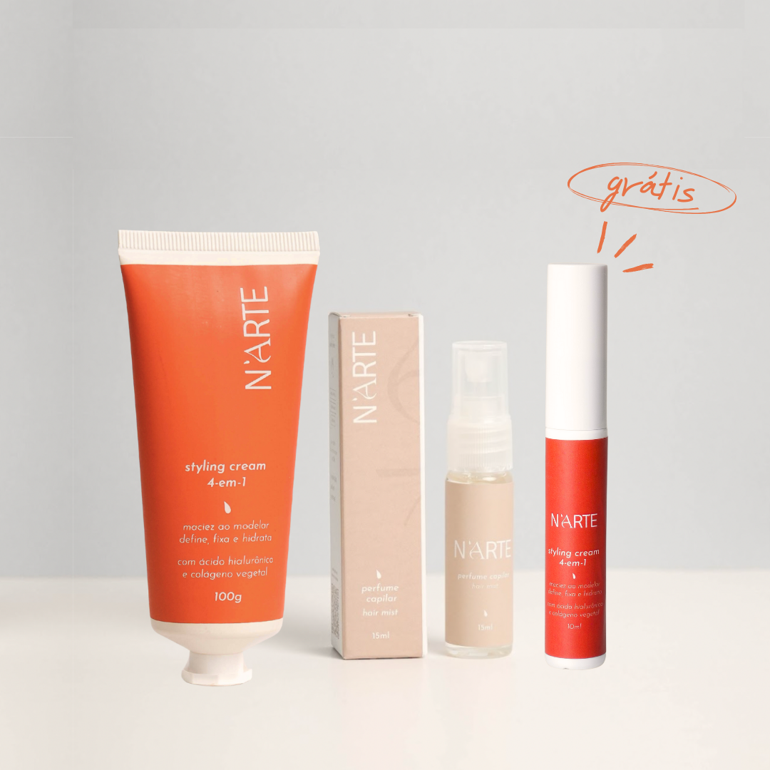 Kit Styling Cream + Perfume Capilar Purple & Ganhe Styling To-go