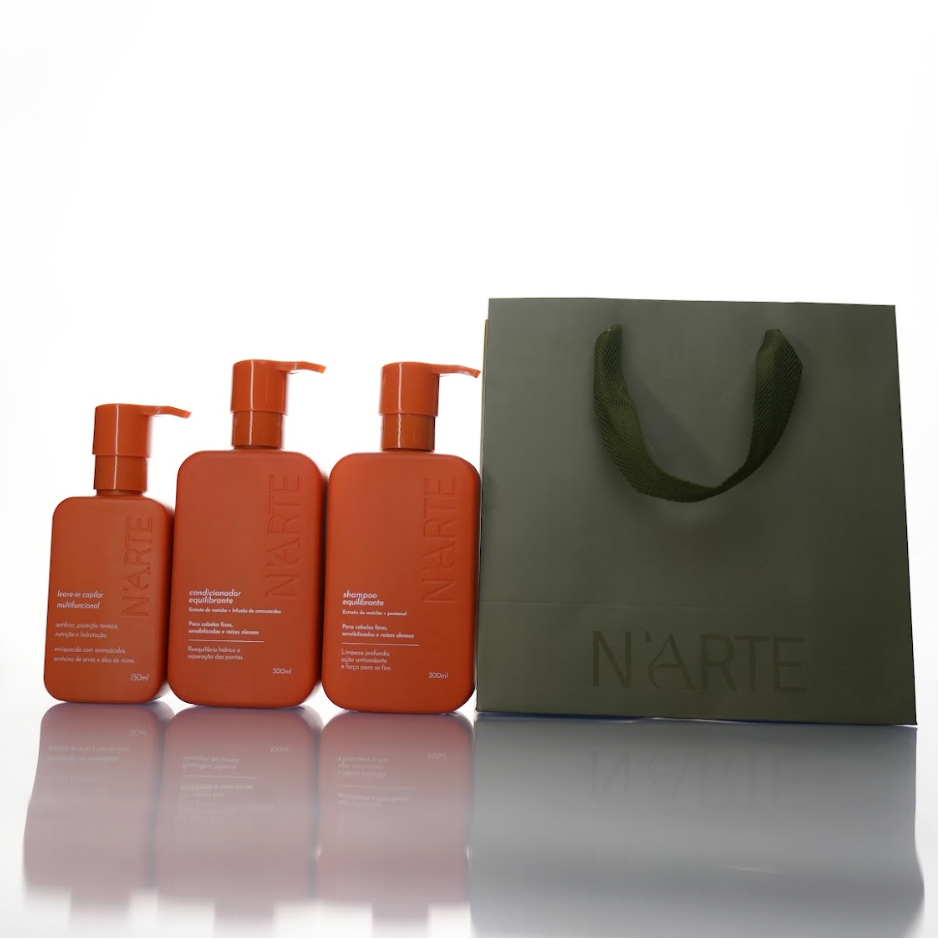Shampoo + Condicionador Equilibrantes + Leave-in