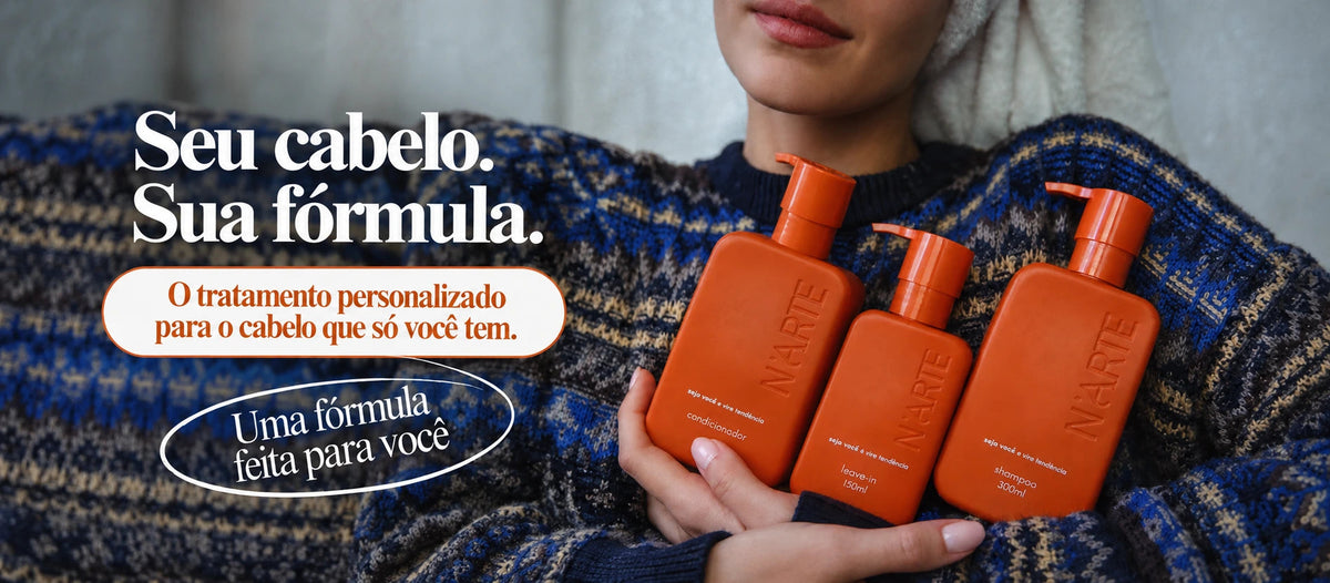 Seu cabelo. Sua fórmula. O tratamento personalizado para o cabelo que só você tem. Uma fórmula feita para você.